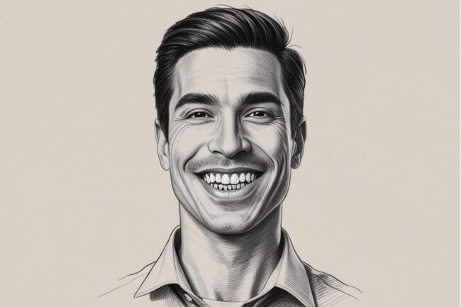 Digital smile design simulation created by Dr. Onur Ademhan