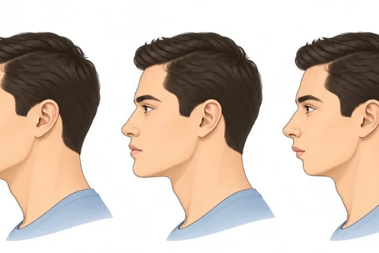 Underbite and overbite comparison showing jaw misalignment and bite differences, dr onur ademhan